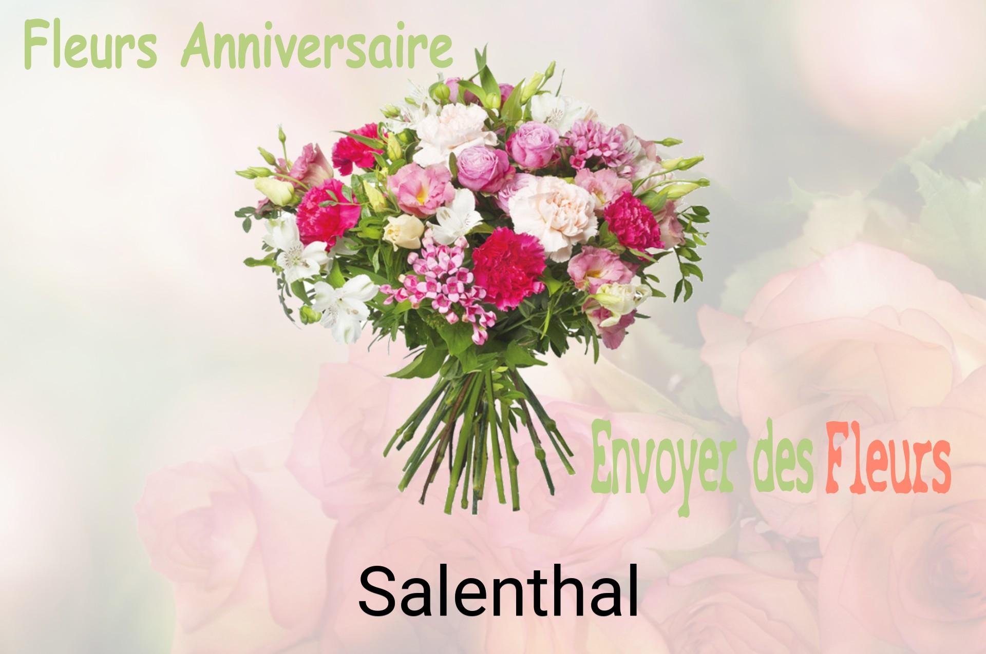 Bouquet de fleurs d’anniversaire livré à Salenthal